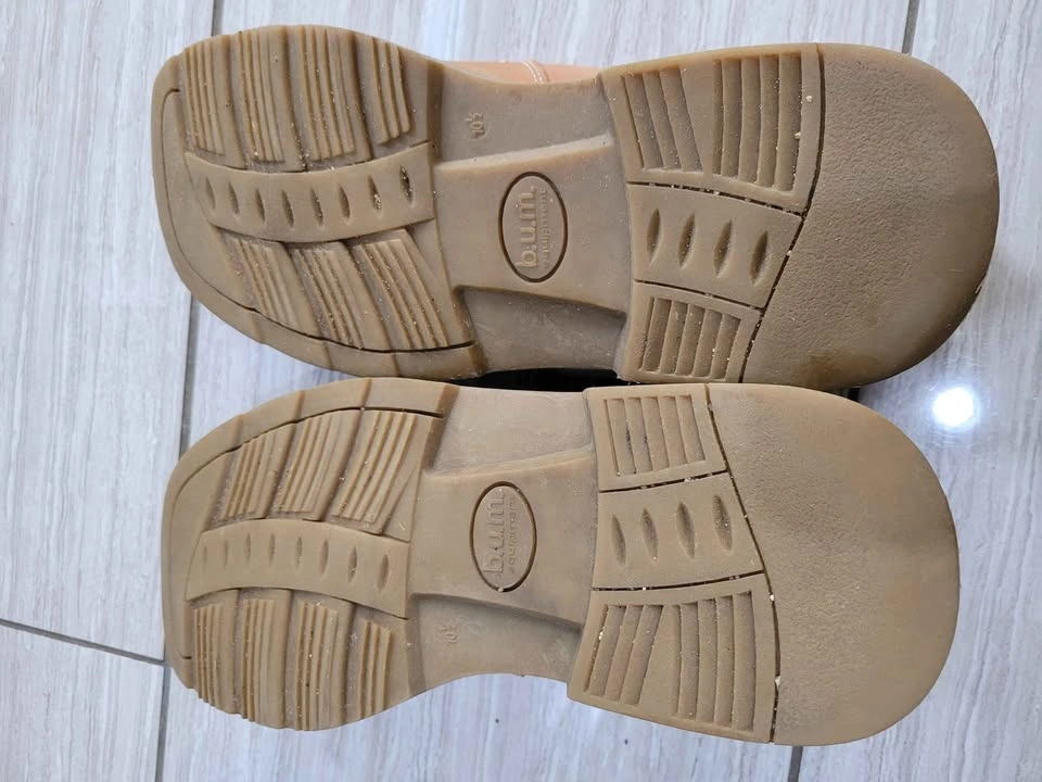 Vintage B.U.M. Equipment Men's Tan Suede Slip-on Loafers - Size - photo 2