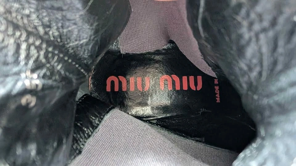 Vintage MiuMiu Leather Booties - Sz 5.5 - photo 5