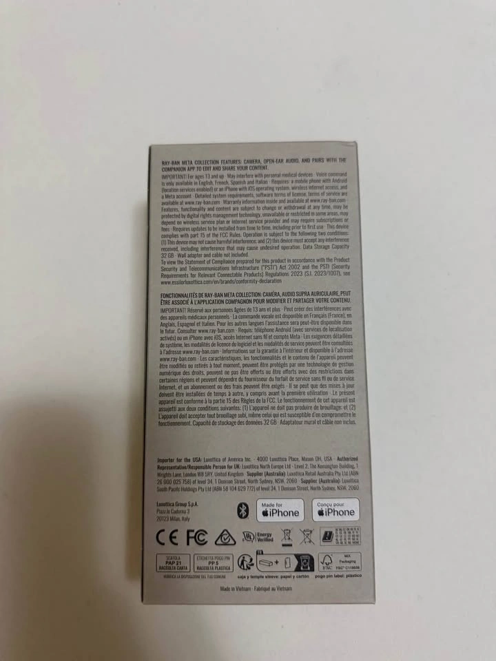 Ray-Ban Meta Wayfarer Gen 2 Smart Glasses - photo 4