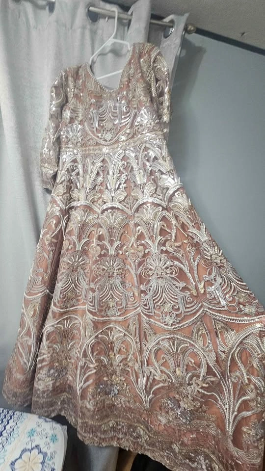 Wedding dress 3 piece formal wear pakistani suit - photo 2