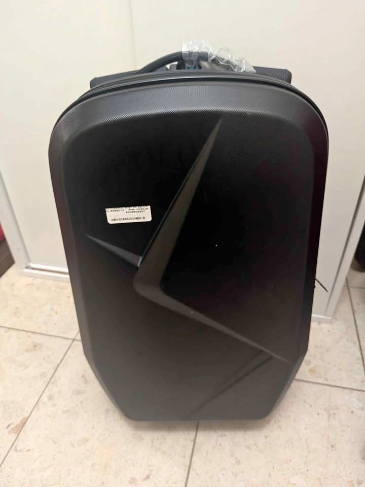 Black Hardshell Scooter Suitcase