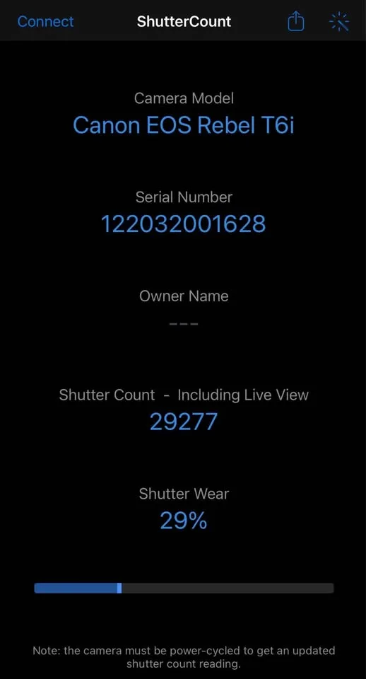 Canon Rebel T6i w/ 18-55mm IS II lens image indicator(3)