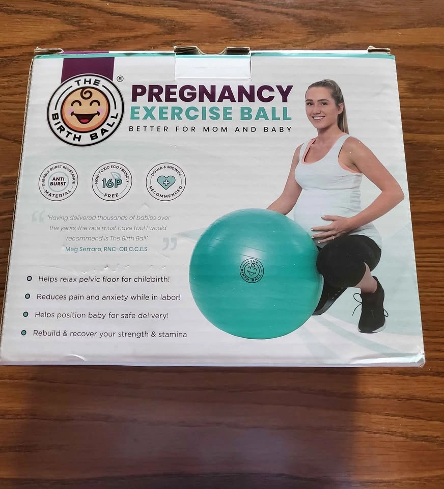 The Birth Ball Pregnancy Exercise Ball - photo 2