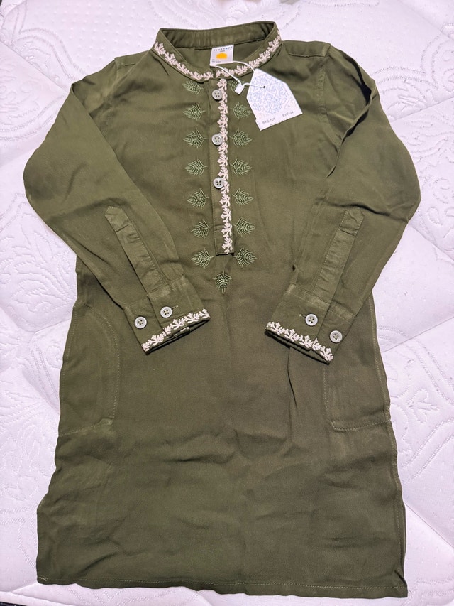 panjabi for kids with white pants - photo 2