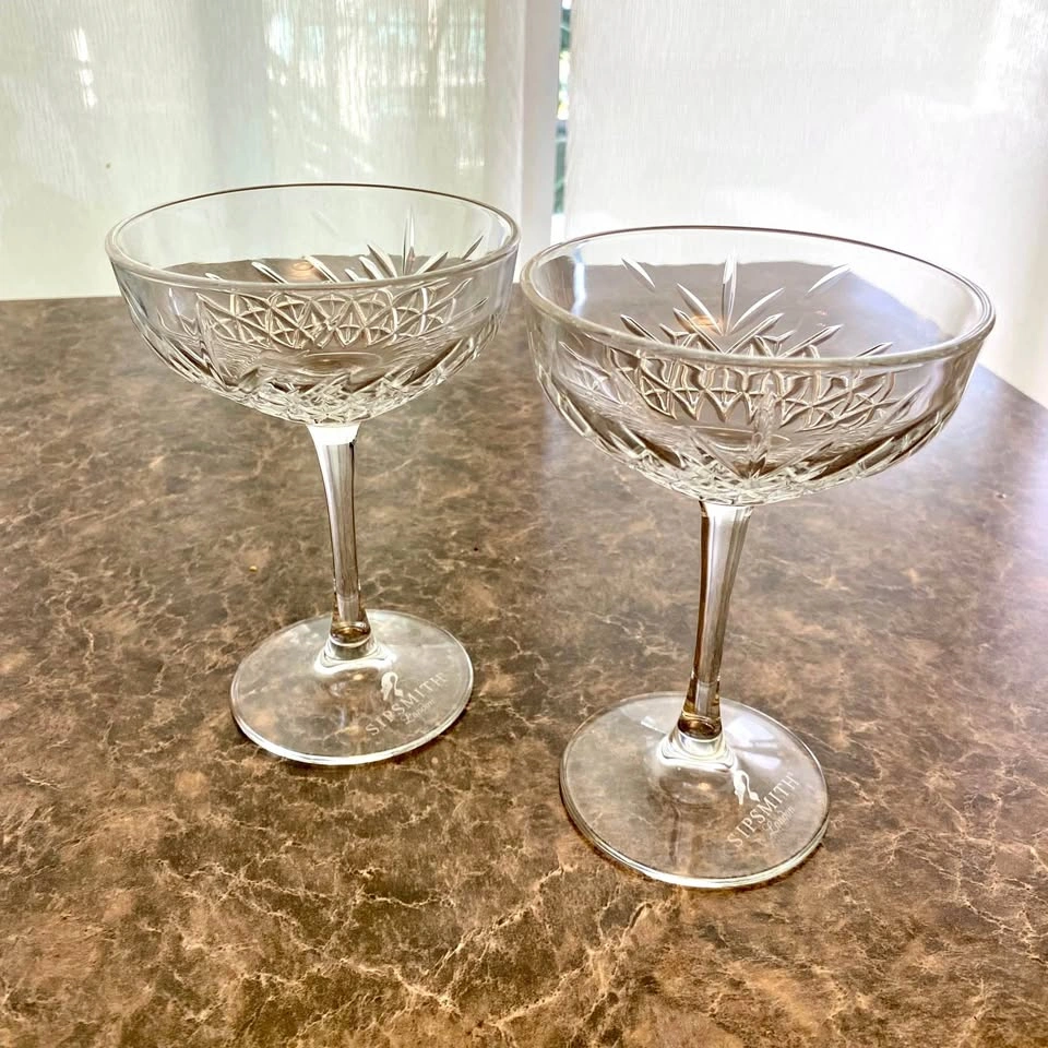 Sipsmith London Coupe Glasses (set of 2)