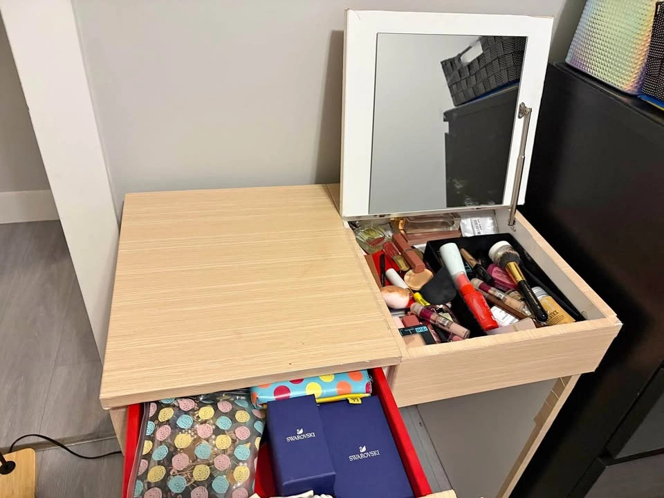 Ikea Vanity Dressing Table and one table on side