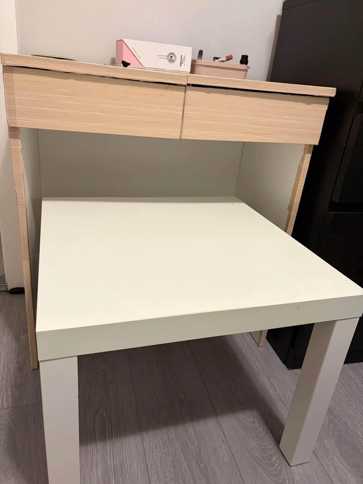 Ikea Vanity Dressing Table and one table on side - photo 4