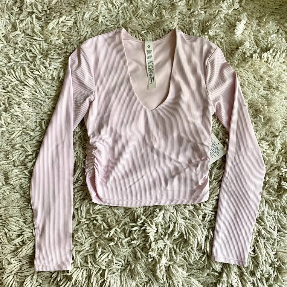 NWT Lululemon All It Takes Ribbed Nulu Long Sleeve Shirt - Size - photo 5