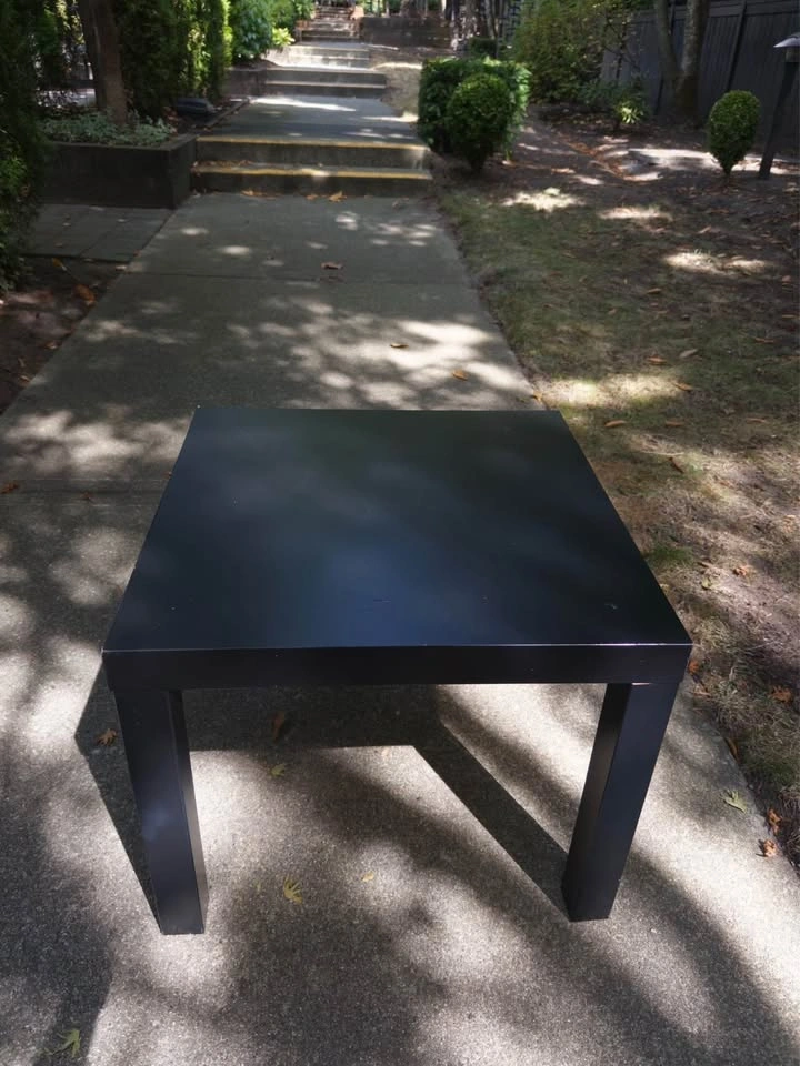 IKEA Black LACK Side Table - photo 2