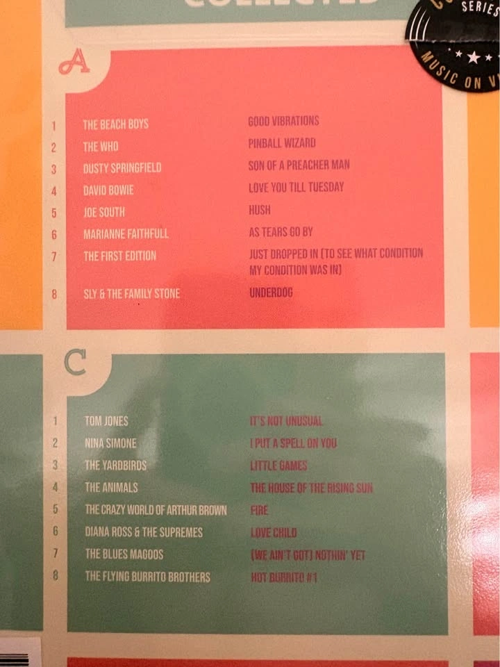 BRAND NEW 40$ / Sixties Collected Music On Vinyl 2LP - photo 3
