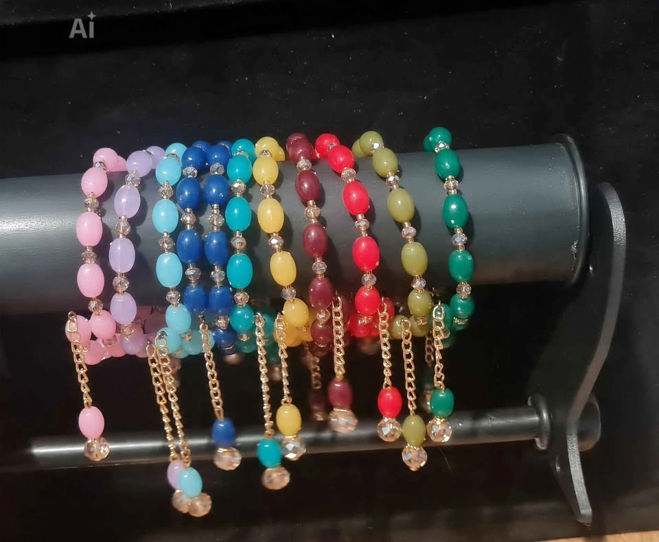Dainty Beaded Rakhi Bracelets for Sister / Bhabhi - photo 2