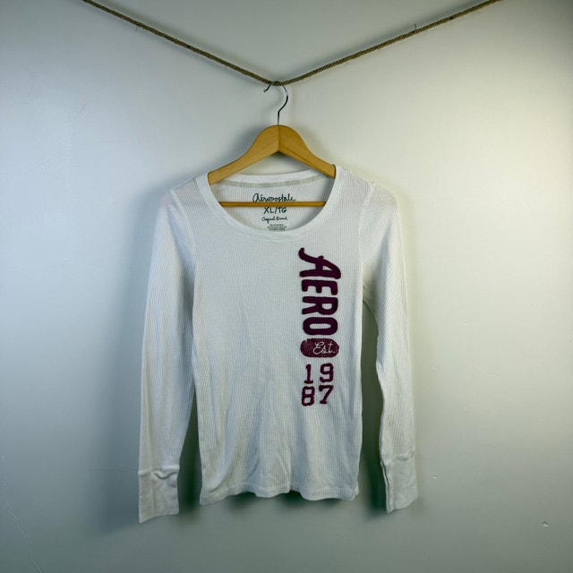 [Y2K] Aeropostale White Long Sleeve