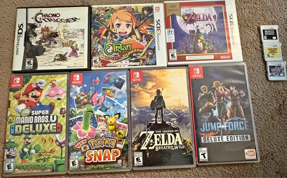 Lot of Nintendo Games (Switch, DS, 3DS)