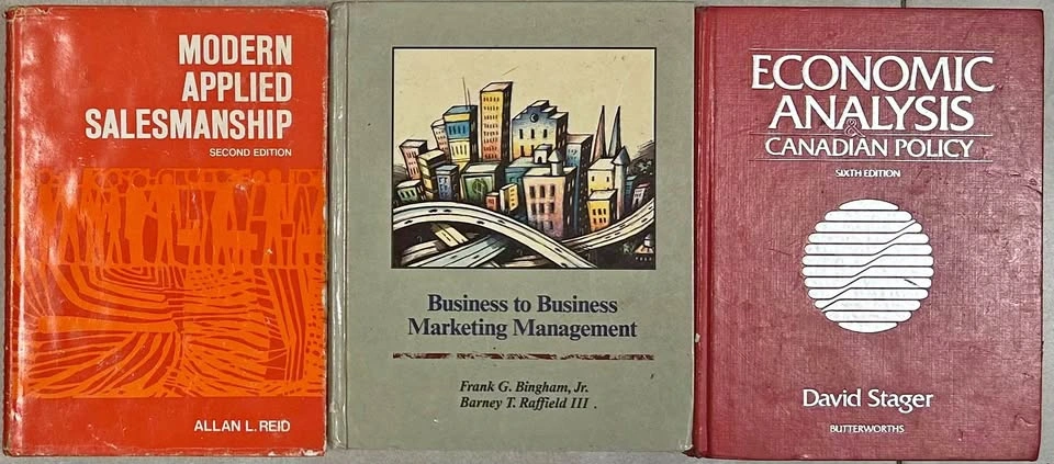 Set of 3 Business and Economics Textbooks