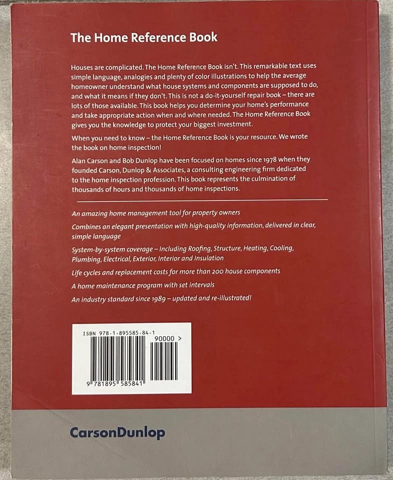 The Home Reference Book by Carson Dunlop - photo 2
