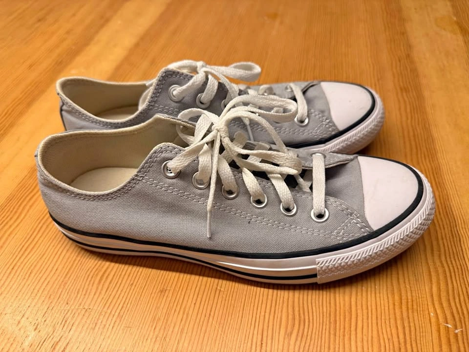 Grey all star converse