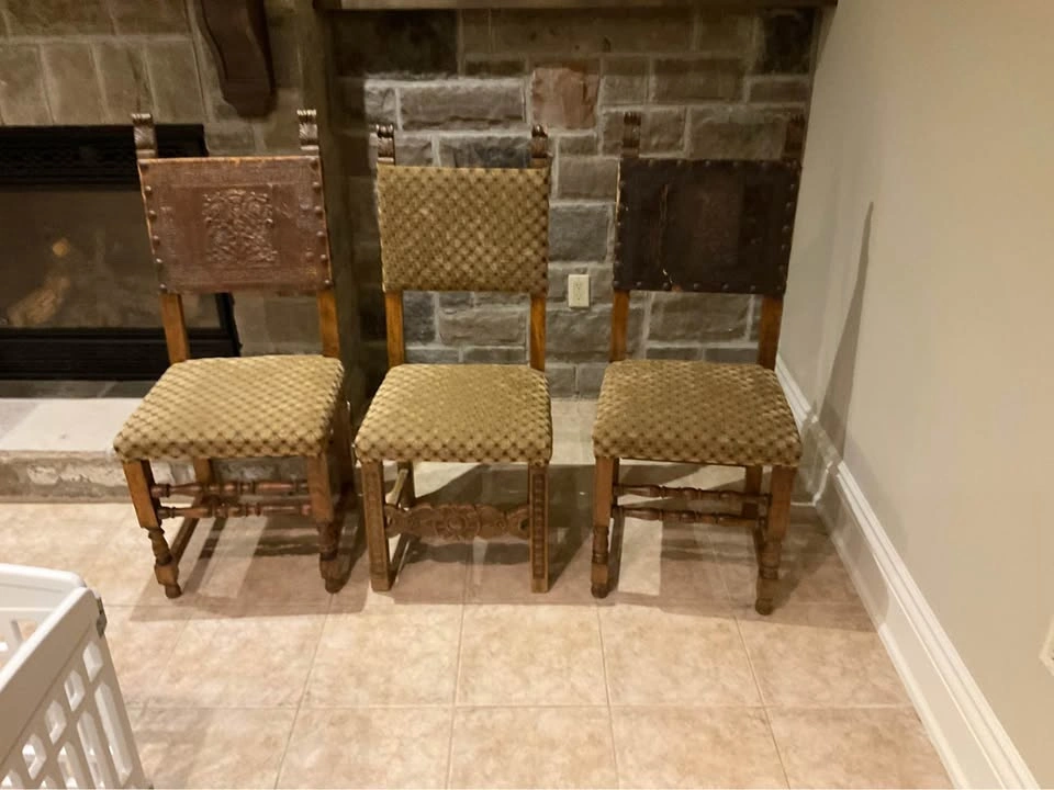 Spanish Baroque - Style Chairs Set of 3 - photo 3