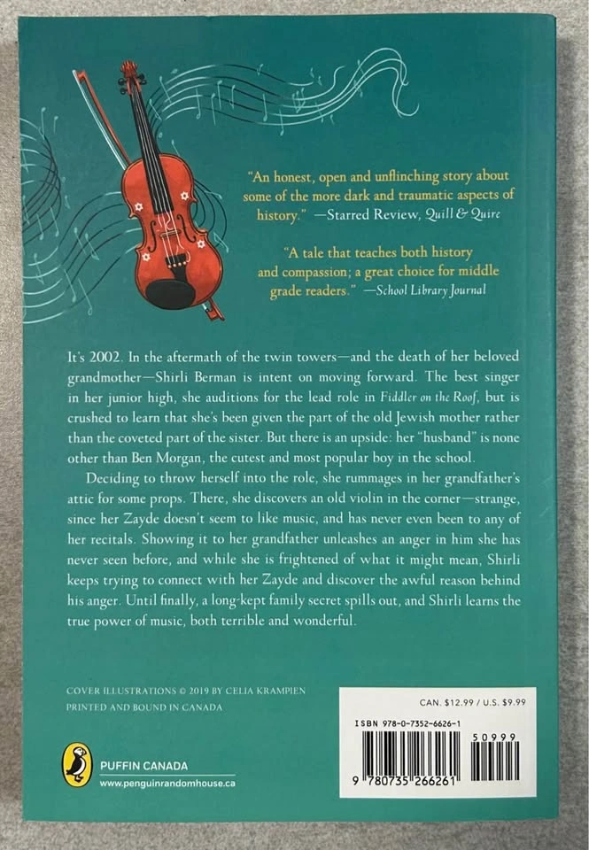Broken Strings by Eric Walters and Kathy Kacer - photo 2