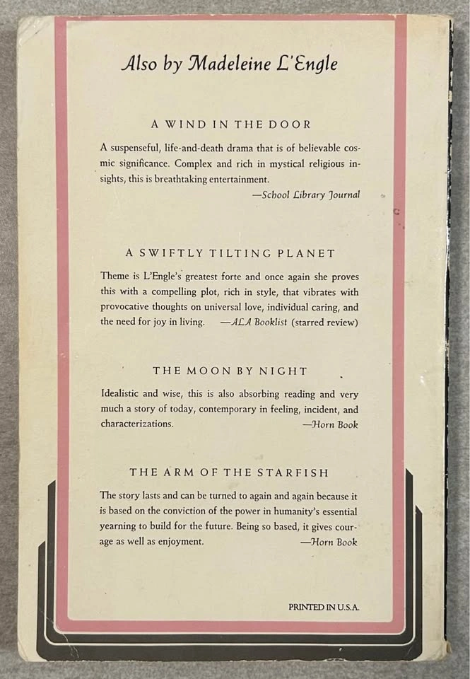 A Wrinkle in Time by Madeleine L'Engle - photo 2
