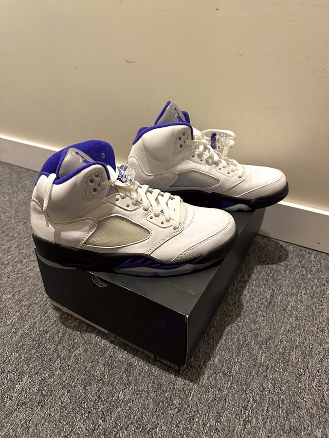 Nike Air Jordan 5 Retro Dark Concord - photo 2
