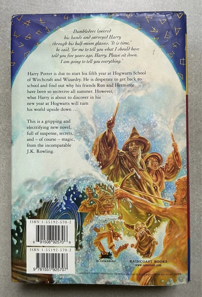 Harry Potter and the Order of the Phoenix (First Canadian Ed) - photo 2