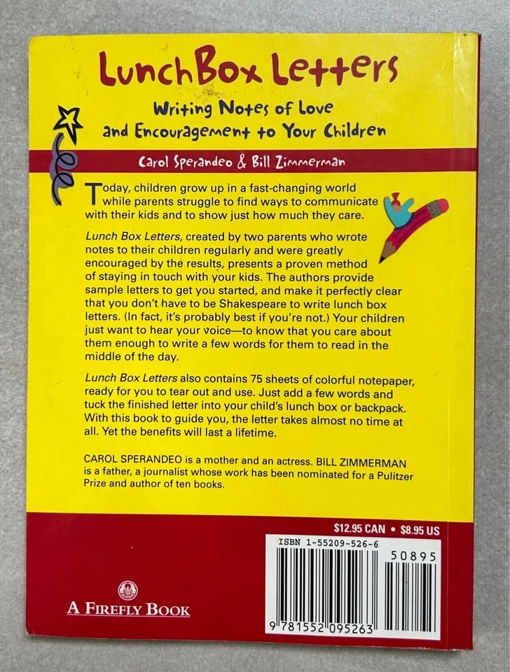 LunchBox Letters by Carol Sperandeo & Bill Zimmerman - photo 2