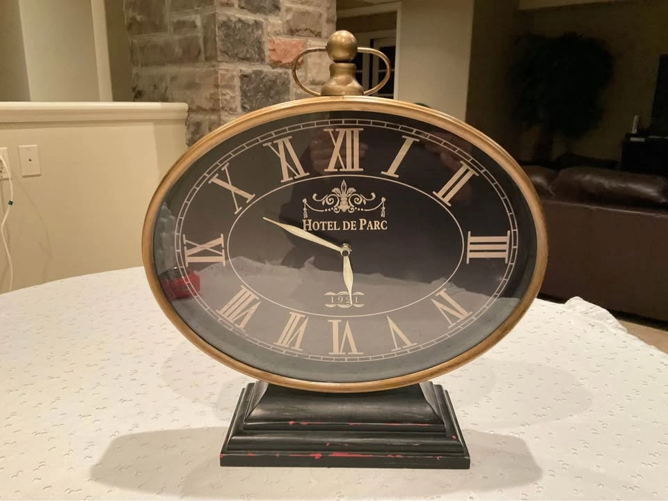 Clock Table Top Oval - photo 3