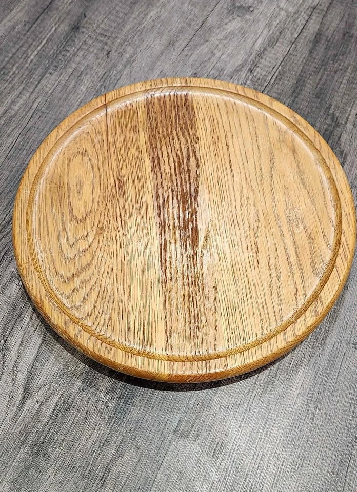 Wooden Lazy Susan Rotating Tray