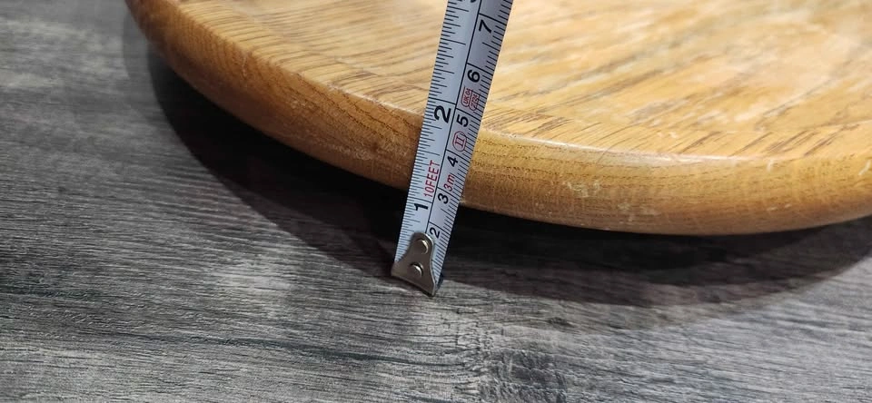Wooden Lazy Susan Rotating Tray - photo 4