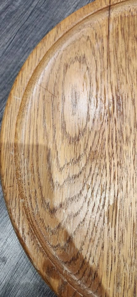 Wooden Lazy Susan Rotating Tray - photo 5