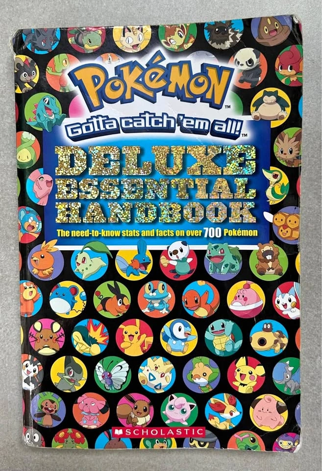 Scholastic Pokémon Deluxe Essential Handbook
