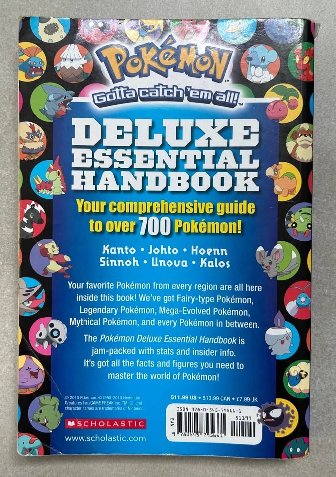 Scholastic Pokémon Deluxe Essential Handbook - photo 2