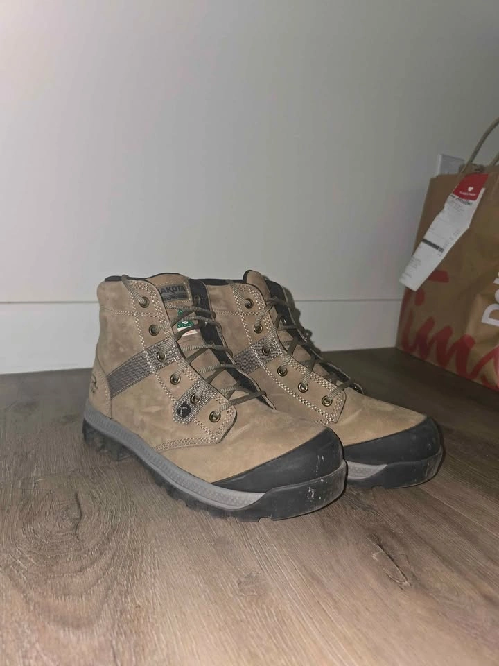 Steel Toe workboots for women, size 9 - photo 2