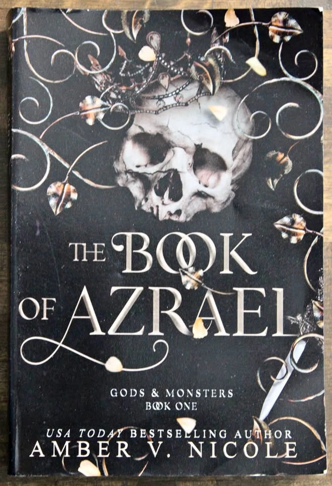 The Book of Azrael by Amber V. Nicole – Paperback