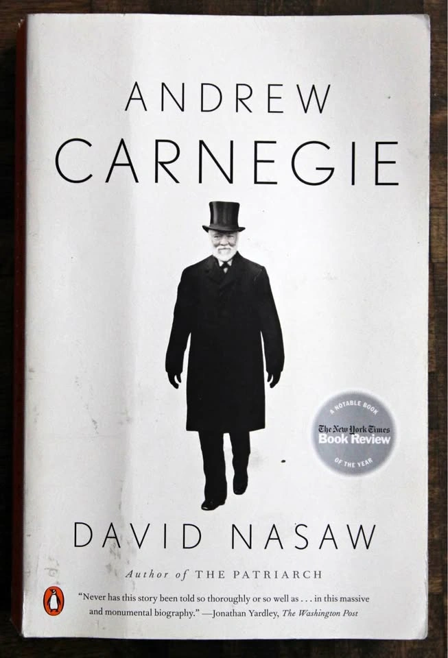 Andrew Carnegie by David Nasaw – Paperback