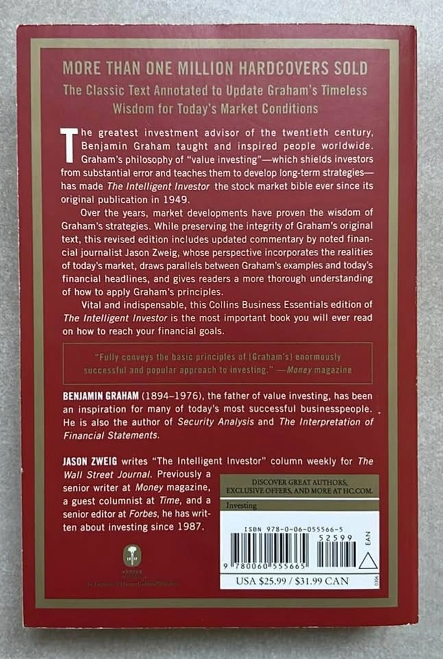 The Intelligent Investor by Benjamin Graham - Revised Edition - photo 2