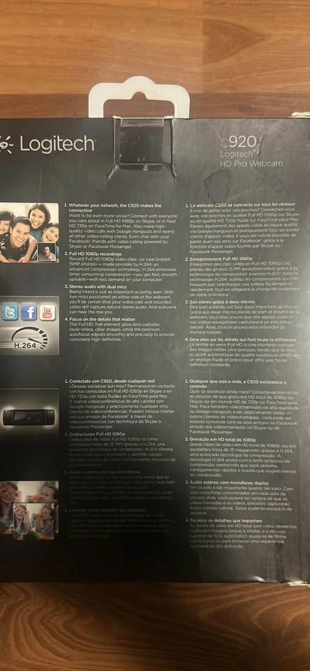 LOGITECH c920 HD PRO WEBCAM - photo 2
