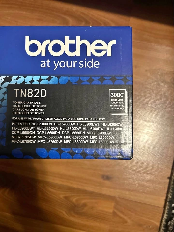 BROTHER TN820 TONER CARTRIDGE