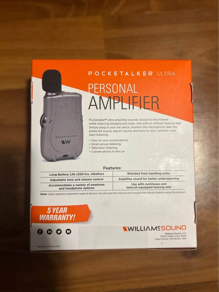 POCKETTALKER ULTRA PERSONAL AMPLIFIER - photo 2
