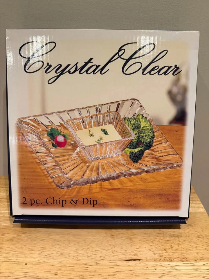 Crystal Clear 2 pc. Chip & Dip - photo 2