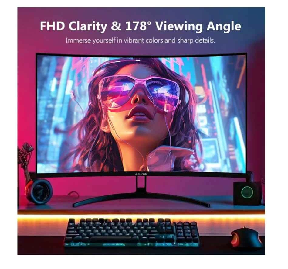 Z-Edge 32-inch Curved Gaming Monitor 240Hz 1ms - photo 2