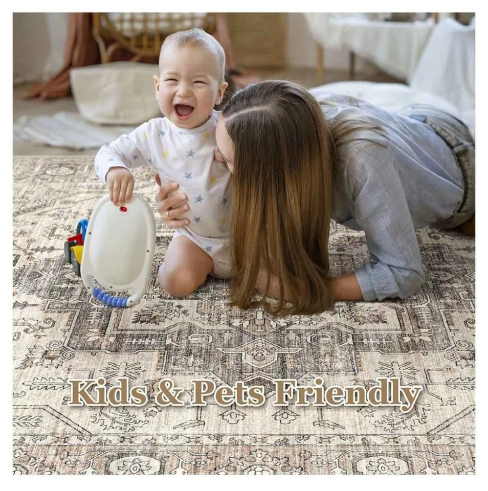 Brand new 9x12 Area Rugs for Living Room, Washable Non-Slip - photo 4