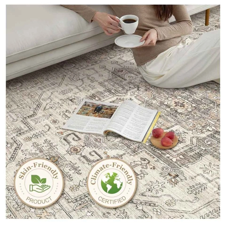 Brand new 9x12 Area Rugs for Living Room, Washable Non-Slip - photo 5