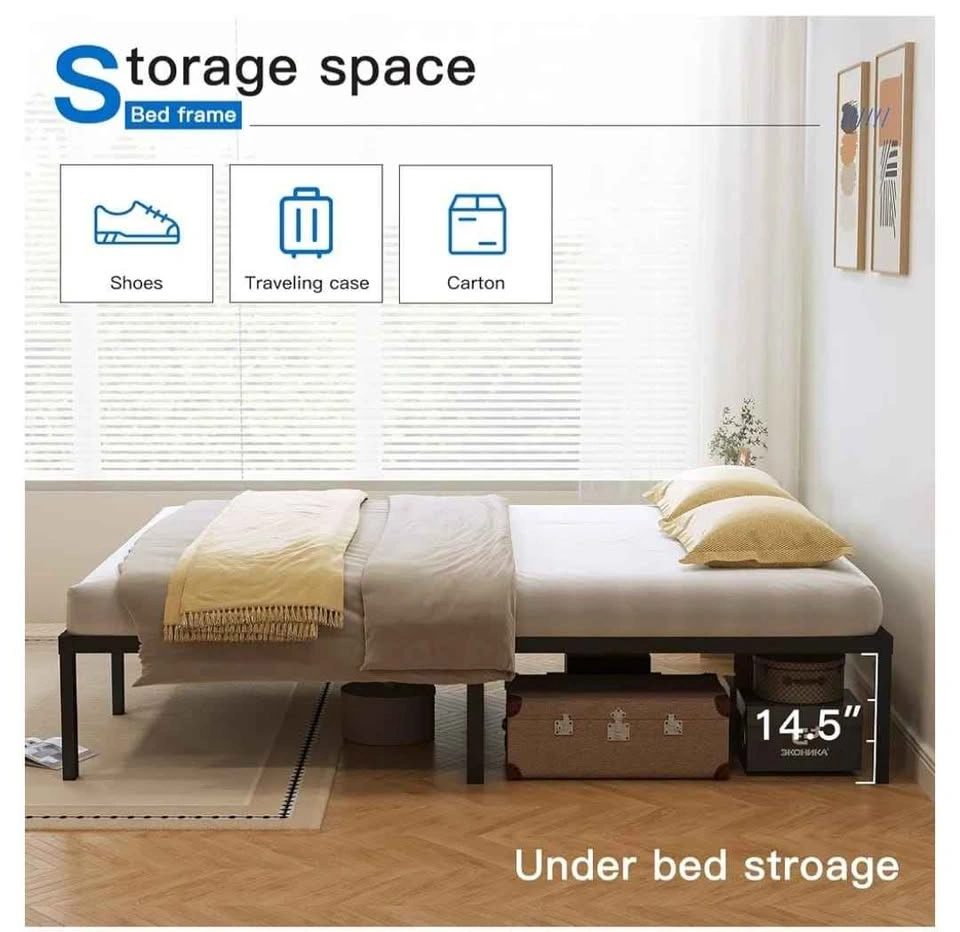 Queen Metal Platform Bed Frame (brand new) - photo 3