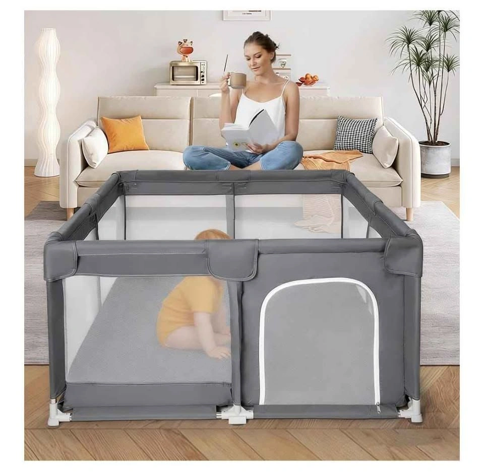 Baby Playpen with Anti-Slip Base & Anti-Collision Strip - photo 3