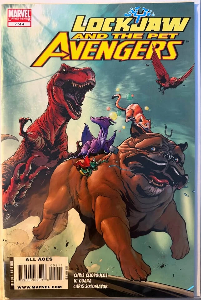 Lockjaw and the Pet Avengers #1-4 (2009, Marvel) - $50 OBO - photo 2