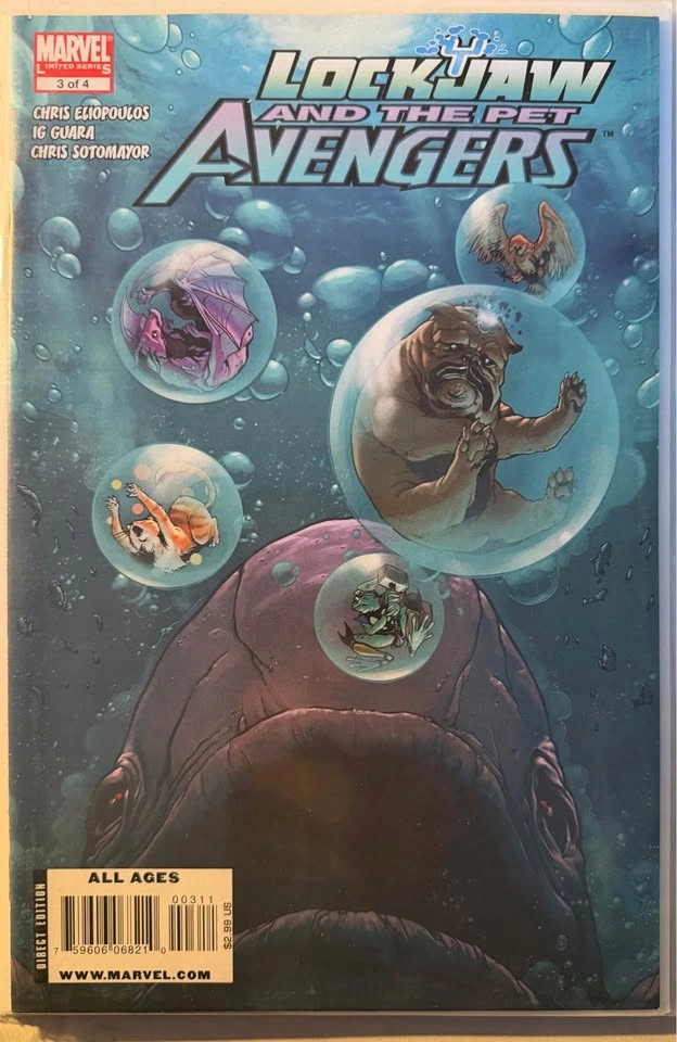 Lockjaw and the Pet Avengers #1-4 (2009, Marvel) - $50 OBO - photo 3
