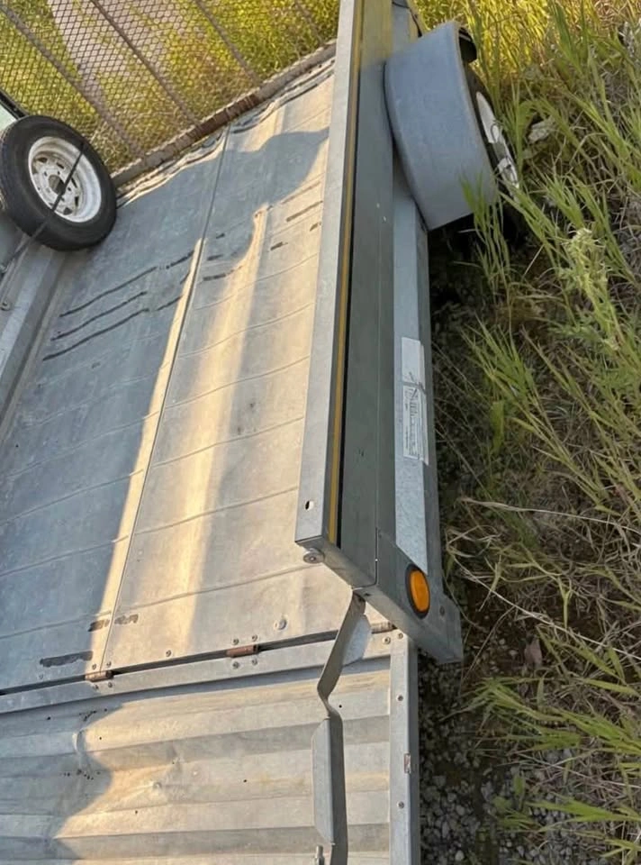 5x8 Galvanized Utility Trailer – 2,090 LB GVWR – Ramp Gate