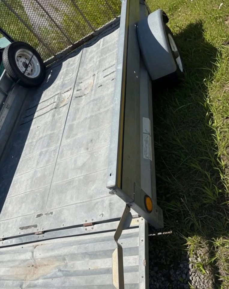 5x8 Galvanized Utility Trailer – 2,090 LB GVWR – Ramp Gate - photo 3