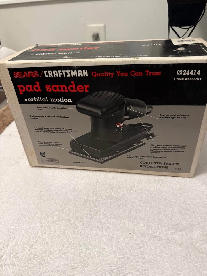 Craftsman Pad Sander - photo 2